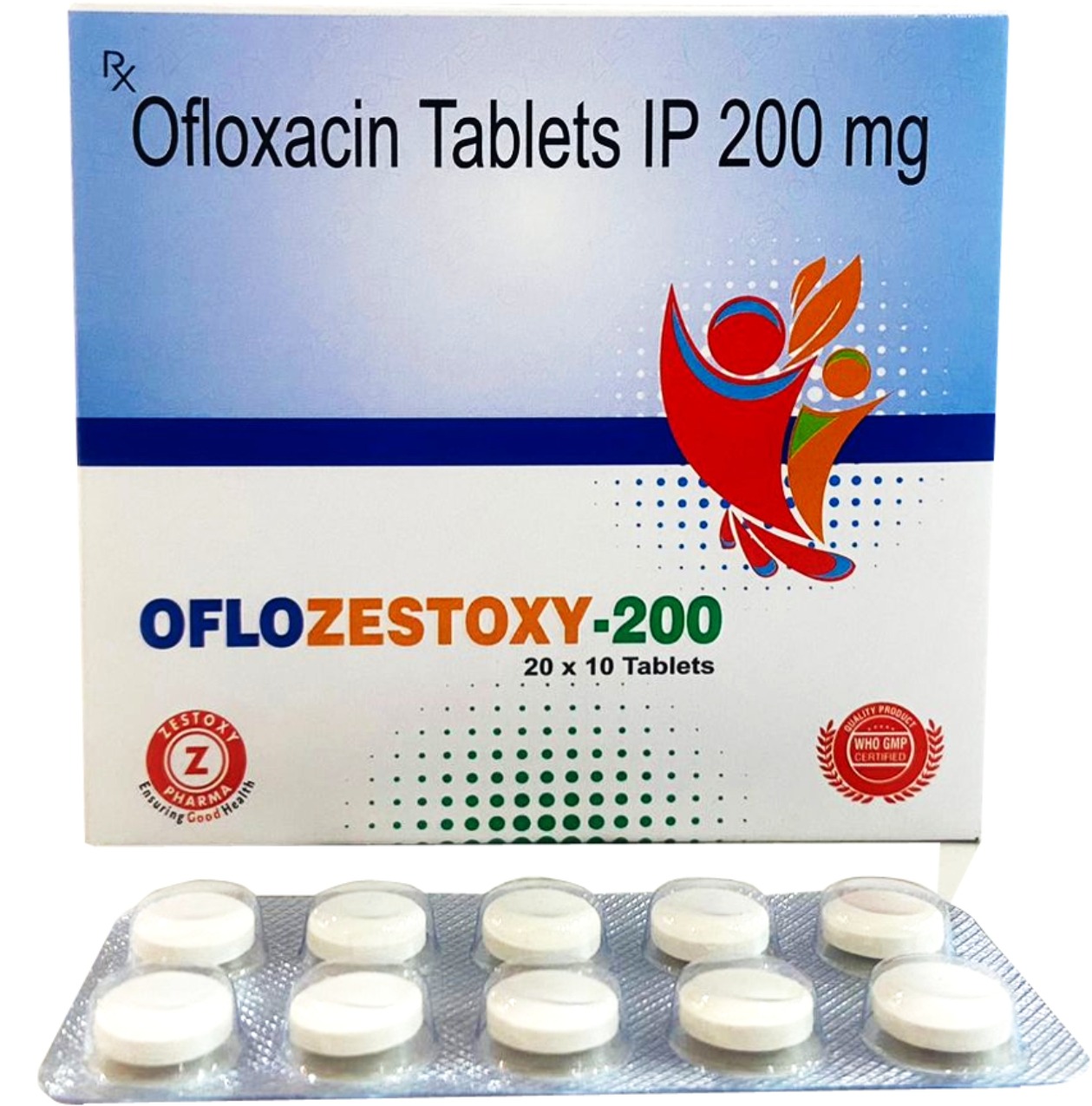 OFLOZESTOXY 200 MG TABLETS